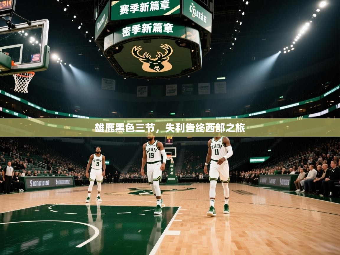 雄鹿黑色三节,失利告终西部之旅 第1张